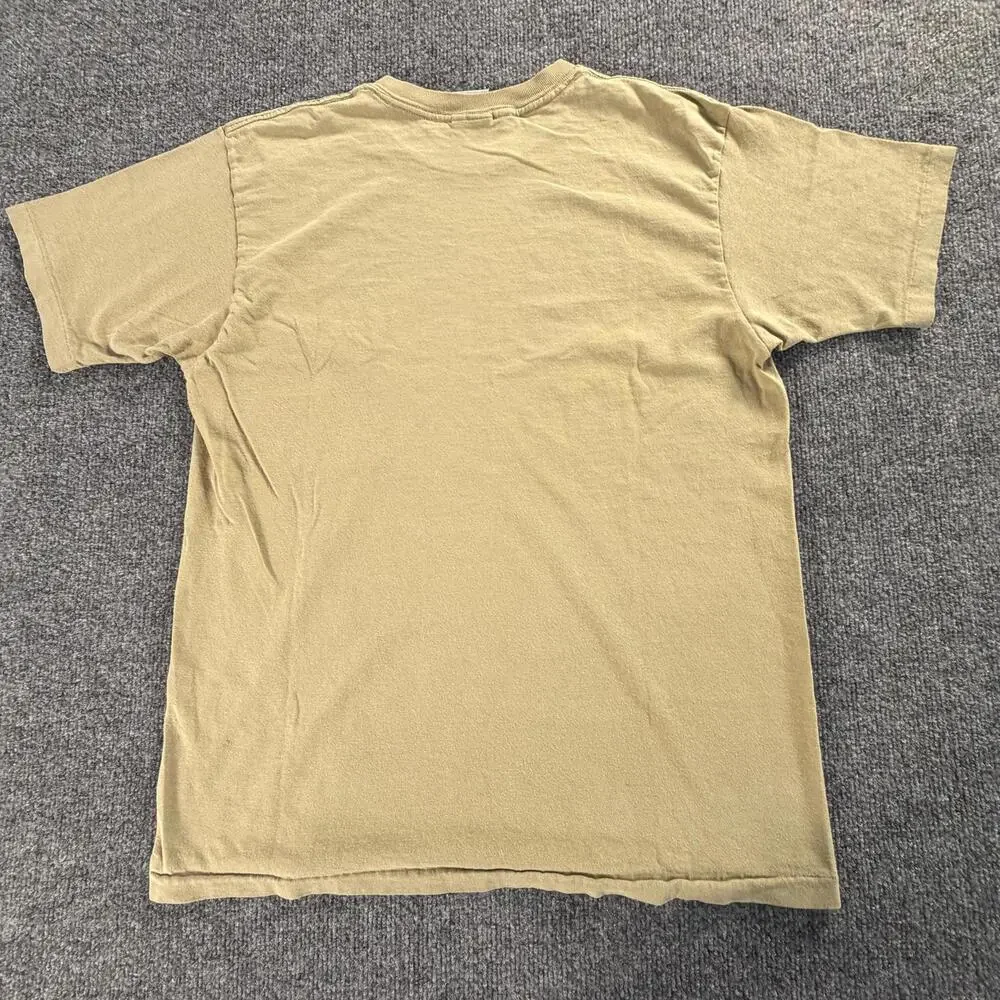 Vintage Old Navy USA Made Pocket T-Shirt Beige 90s Size‎ M #816
